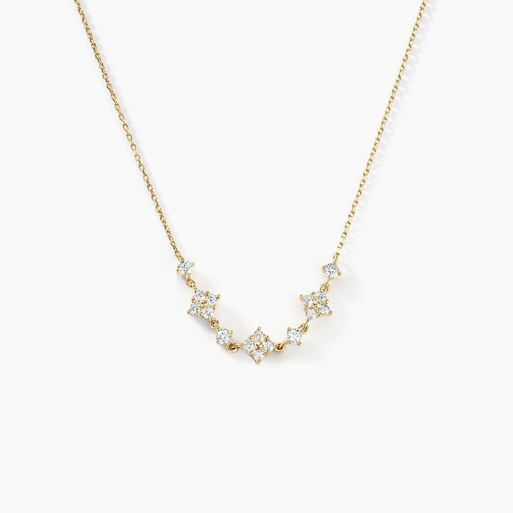 Marc Orian Colliers|Colliers Avec Pierres > Collier Majestueuse Or Jaune Oxyde De Zirconium