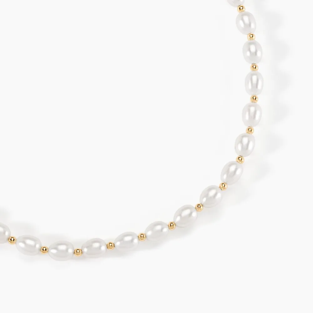 Marc Orian Colliers|Colliers Avec Pierres > Collier Marame Or Jaune Perle De Culture