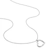 Collier Marcella Argent Blanc