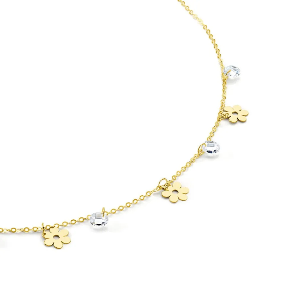 Marc Orian Colliers|Colliers Avec Pierres > Collier Marganita Or Jaune Oxyde De Zirconium