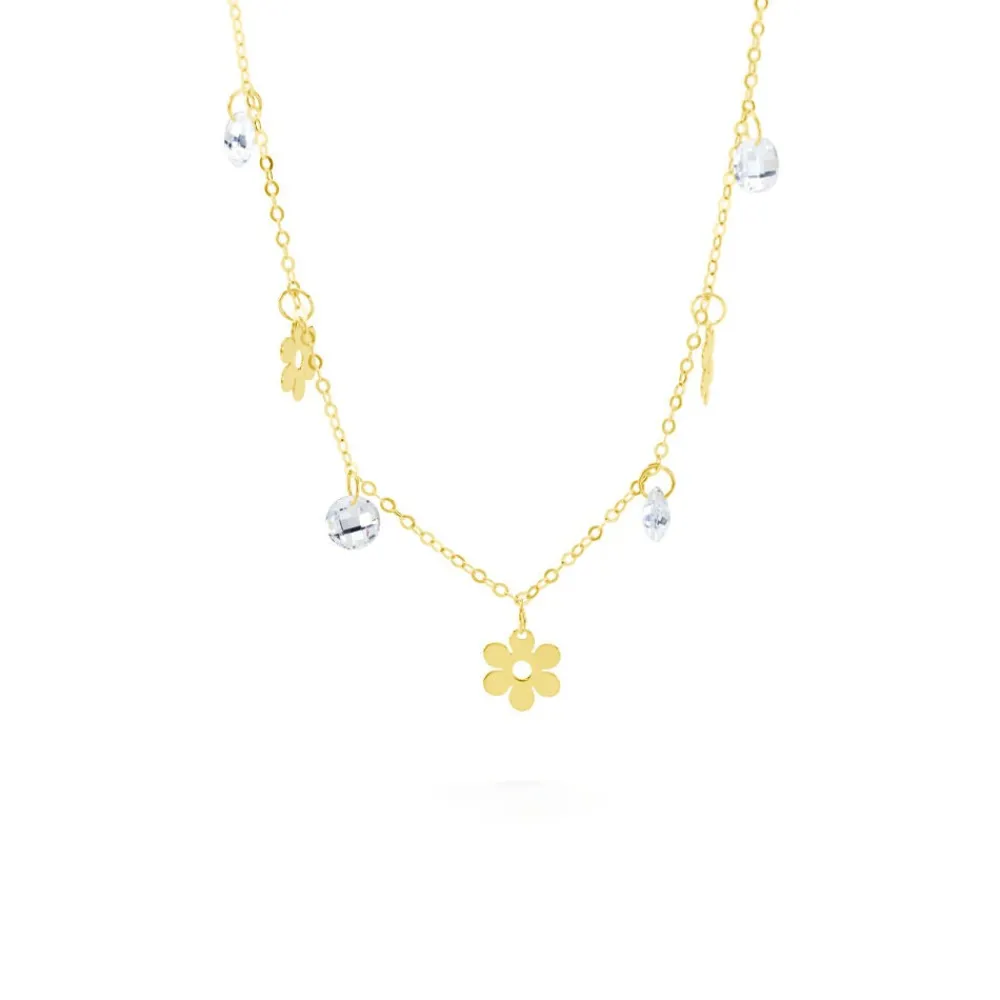 Marc Orian Colliers|Colliers Avec Pierres > Collier Marganita Or Jaune Oxyde De Zirconium