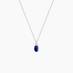 Marc Orian Cadeaux Mariage|Colliers > Collier Marie Or Blanc Saphir Diamant