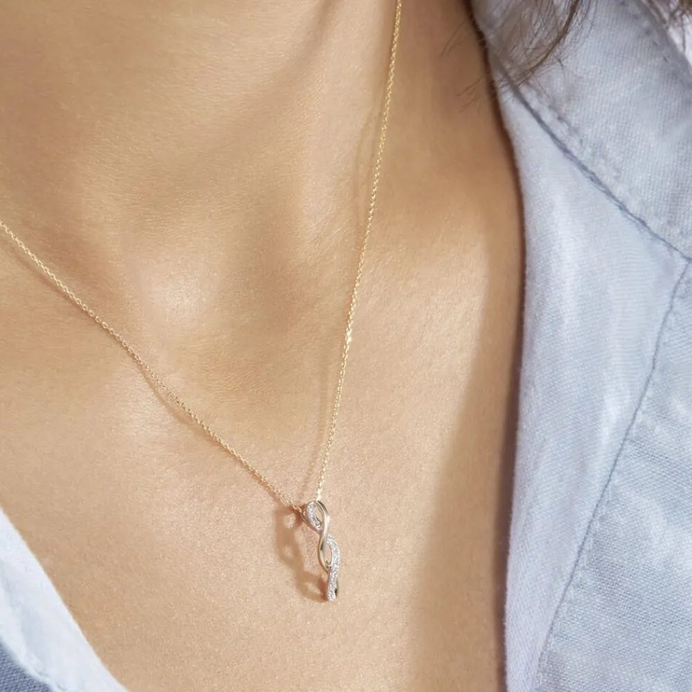 Marc Orian Colliers Diamant|Colliers > Collier Marina Ea Or Jaune Diamant