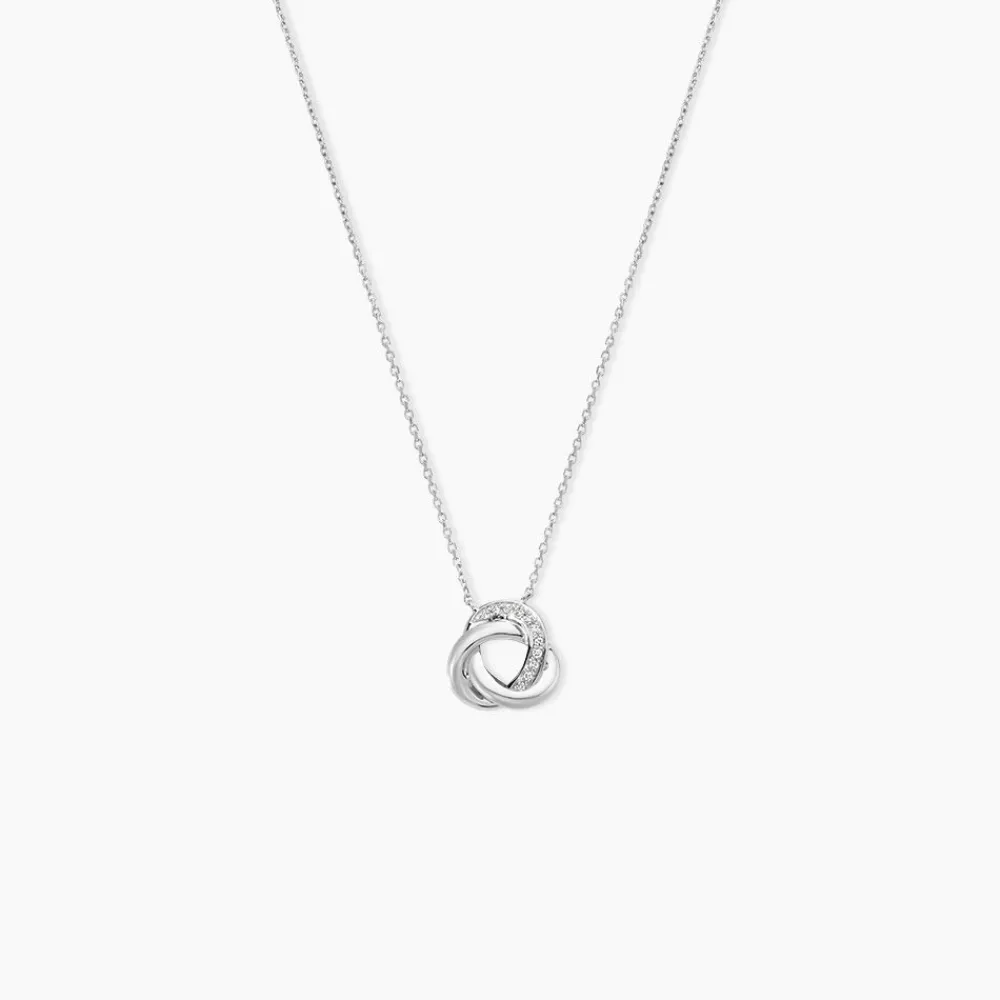Marc Orian Colliers Diamant|Colliers > Collier Mastrona Or Blanc Diamant