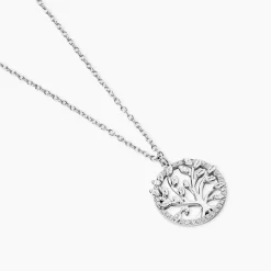 Marc Orian Colliers Fantaisie|Colliers Arbre De Vie > Collier Maximilian Argent Blanc Oxyde De Zirconium