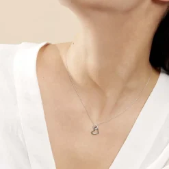 Marc Orian Colliers Diamant|Colliers > Collier Melesine Or Blanc Diamant