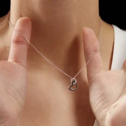 Marc Orian Colliers Diamant|Colliers > Collier Melesine Or Blanc Diamant