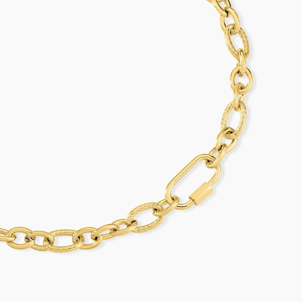 Marc Orian Colliers Fantaisie|Colliers > Collier Merrilyn Acier Doré