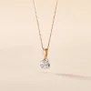 Marc Orian Colliers|Colliers Avec Pierres > Collier Micheline Or Bicolore Oxyde De Zirconium