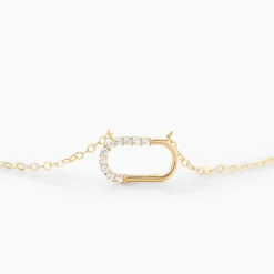 Marc Orian Colliers|Colliers Avec Pierres > Collier Minimalist Chic Or Jaune Oxyde De Zirconium
