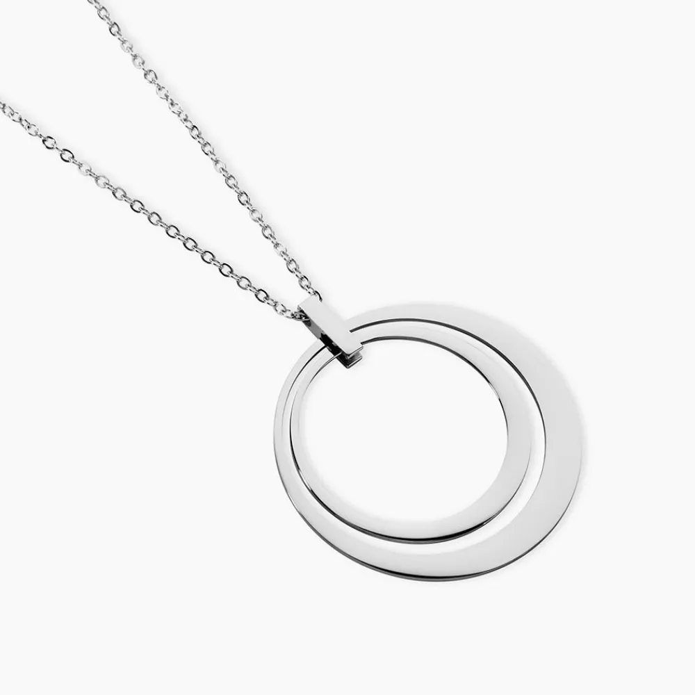 Marc Orian Colliers Fantaisie|Colliers > Collier Moussouae Acier Blanc