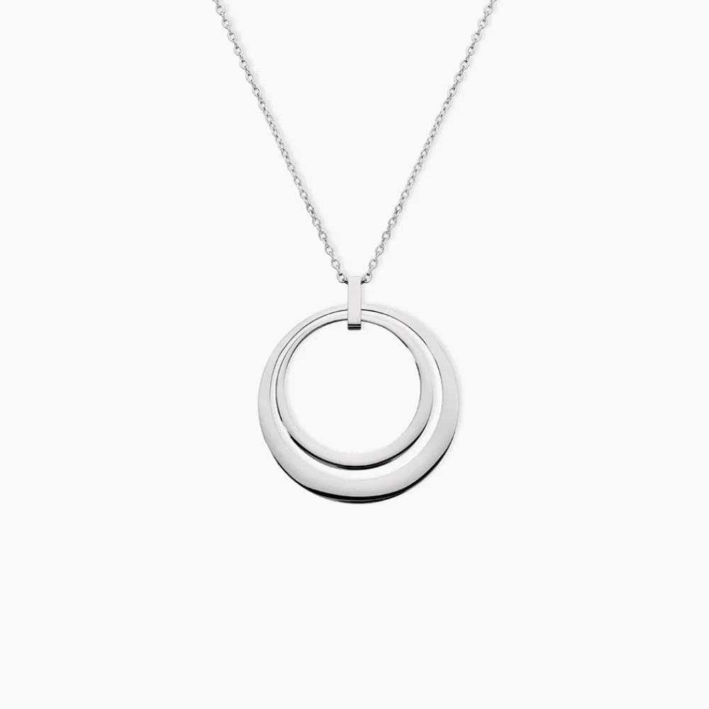 Marc Orian Colliers Fantaisie|Colliers > Collier Moussouae Acier Blanc