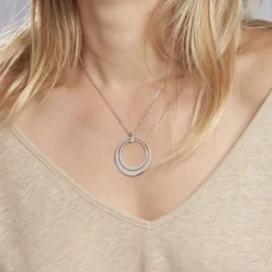 Marc Orian Colliers Fantaisie|Colliers > Collier Moussouae Acier Blanc