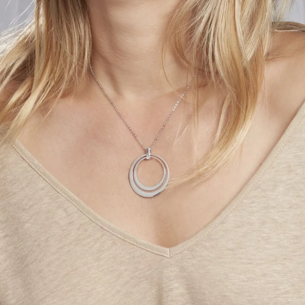 Marc Orian Colliers Fantaisie|Colliers > Collier Moussouae Acier Blanc