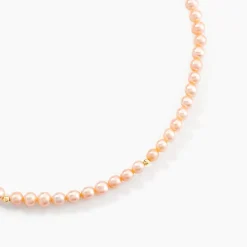 Marc Orian Colliers|Colliers Avec Pierres > Collier Multicolore Or Jaune Perle De Culture