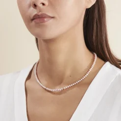 Marc Orian Colliers|Colliers Avec Pierres > Collier Multicolore Or Jaune Perle De Culture