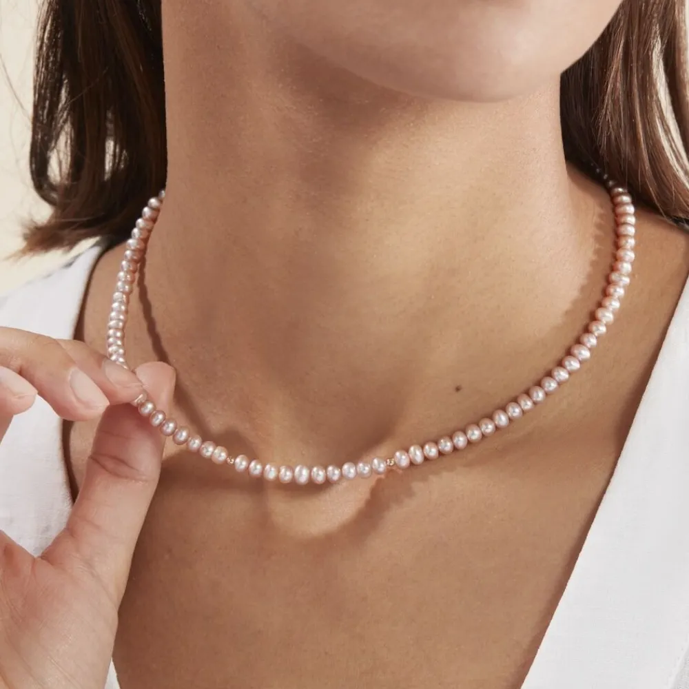 Marc Orian Colliers|Colliers Avec Pierres > Collier Multicolore Or Jaune Perle De Culture