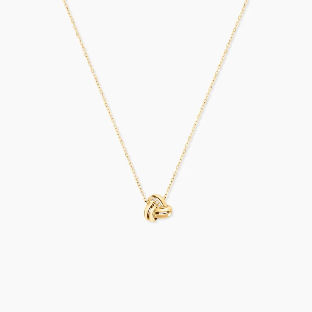 Marc Orian Colliers|Colliers Avec Pierres > Collier Munro Or Jaune Oxyde De Zirconium