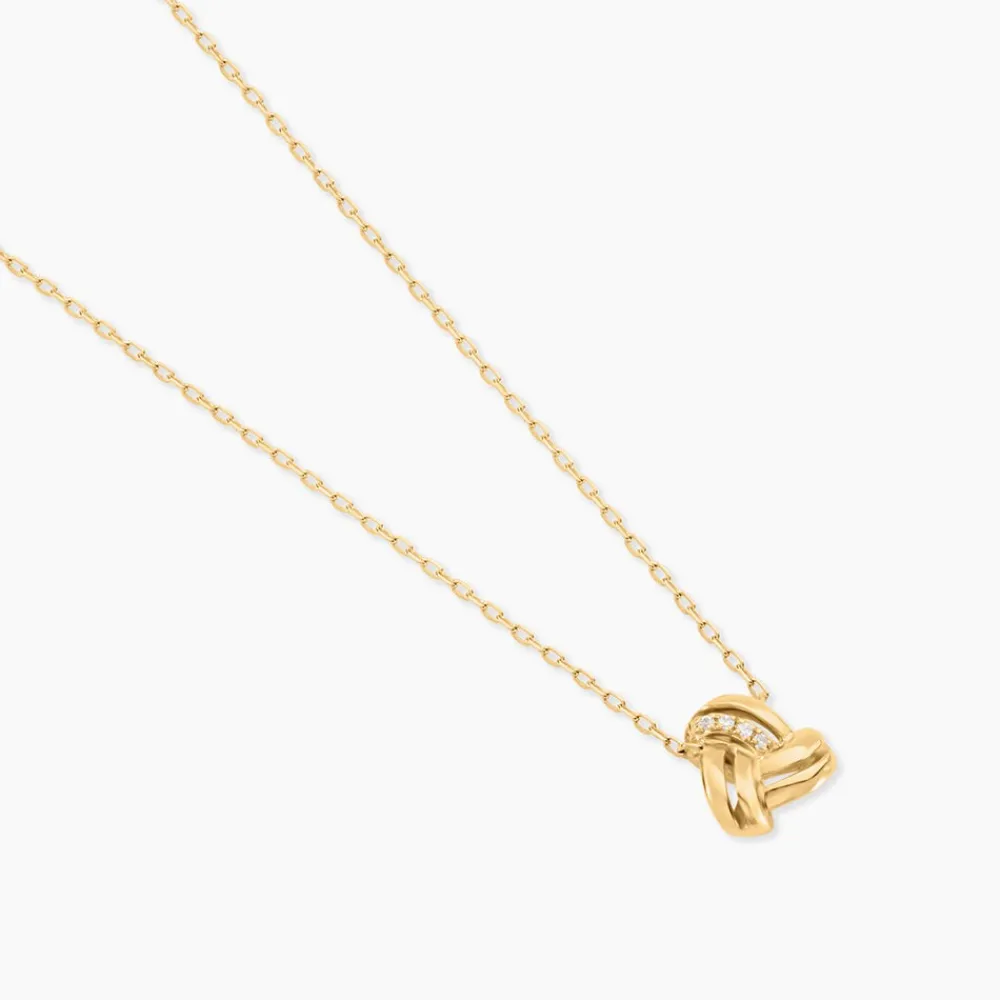 Marc Orian Colliers|Colliers Avec Pierres > Collier Munro Or Jaune Oxyde De Zirconium