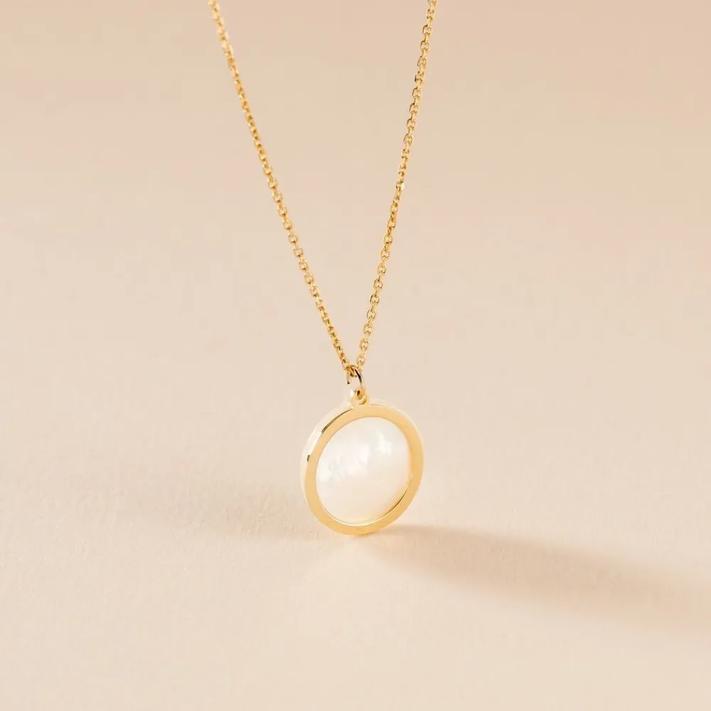 Marc Orian Colliers|Colliers Avec Pierres > Collier Naïade Or Jaune Nacre