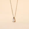 Collier Naellya Plaqué Or Jaune Oxyde De Zirconium