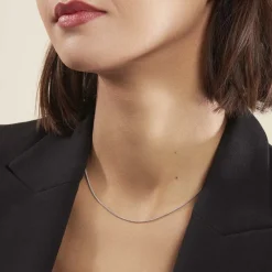 Marc Orian Colliers Fantaisie|Colliers > Collier Nahila Argent Blanc