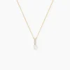 Marc Orian Colliers|Colliers Avec Pierres > Collier Nahima Or Jaune Perle De Culture Oxyde De Zirconium