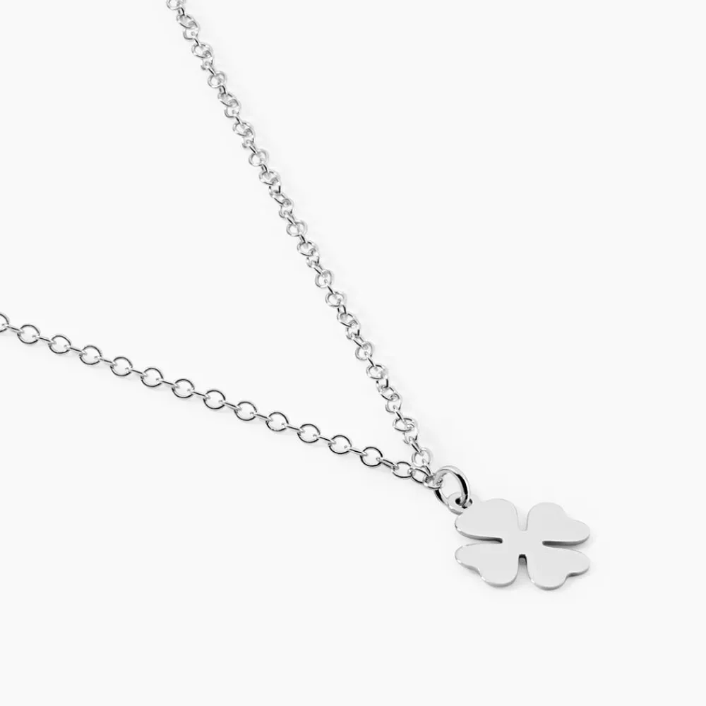Marc Orian Colliers Fantaisie|Colliers > Collier Naomie Argent Blanc