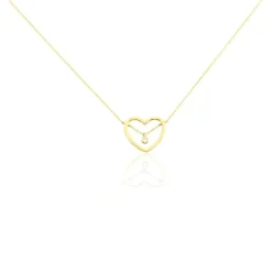 Collier Natalouane Or Jaune Diamant