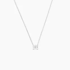 Marc Orian Colliers|Colliers Avec Pierres > Collier Naziha Or Blanc Oxyde De Zirconium