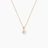 Collier Nelina Plaqué Or Jaune Oxyde De Zirconium
