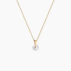 Collier Nelina Plaqué Or Jaune Oxyde De Zirconium