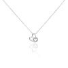 Marc Orian Colliers Diamant|Colliers Cœur > Collier Niagale Or Blanc Diamant