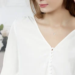 Marc Orian Colliers Diamant|Colliers Cœur > Collier Niagale Or Blanc Diamant