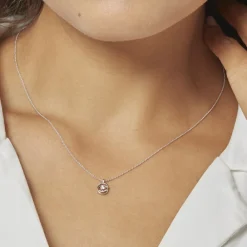 Marc Orian Colliers Diamant|Colliers > Collier Nid D'amour Or Blanc Diamant