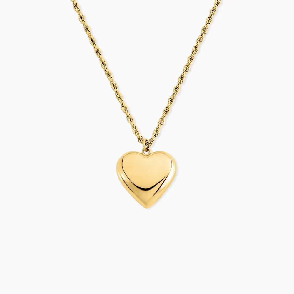 Marc Orian Colliers Fantaisie|Colliers > Collier Niouma Acier Jaune