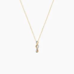 Marc Orian Colliers Diamant|Colliers > Collier Nucia Or Jaune Diamant