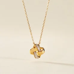 Marc Orian Colliers Diamant|Colliers > Collier Nyree Or Jaune Diamant