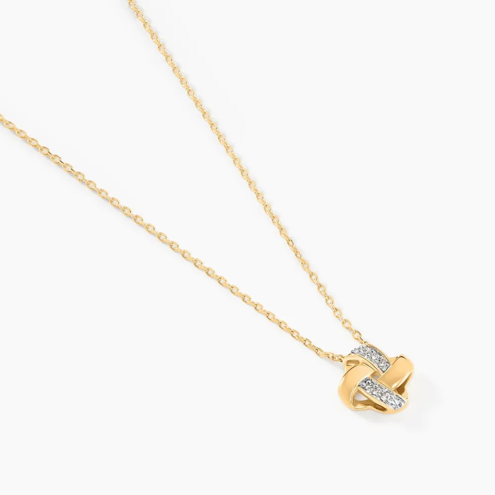 Marc Orian Colliers Diamant|Colliers > Collier Nyree Or Jaune Diamant