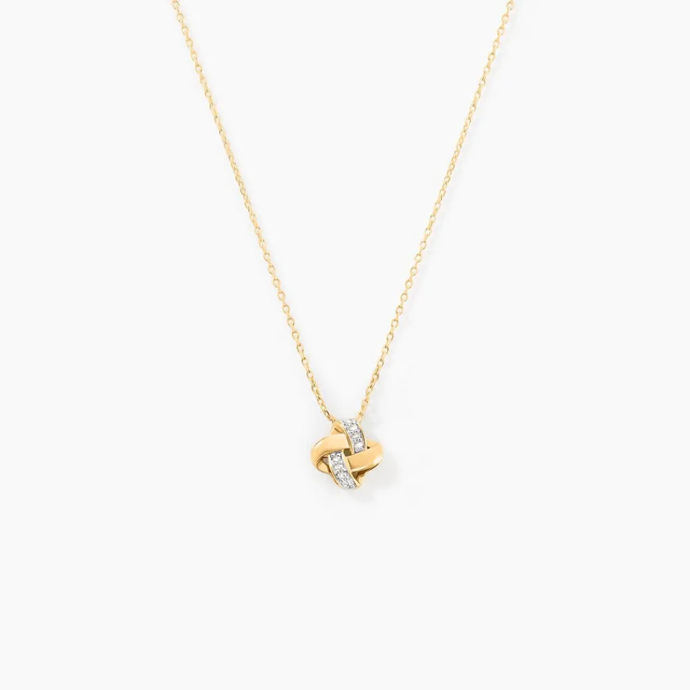 Marc Orian Colliers Diamant|Colliers > Collier Nyree Or Jaune Diamant