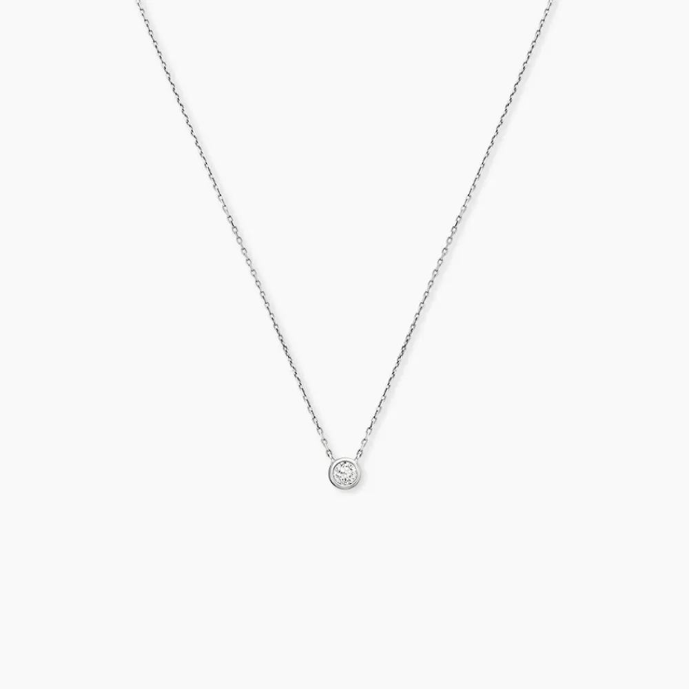 Marc Orian Colliers Diamant|Colliers > Collier Ofelia Or Blanc Diamant