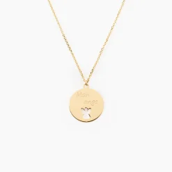 Marc Orian Colliers|Bijoux Enfant > Collier Omelia Message Or Jaune