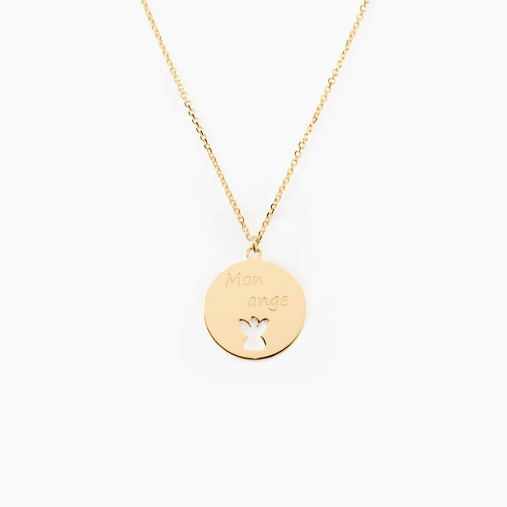 Marc Orian Colliers|Bijoux Enfant > Collier Omelia Message Or Jaune