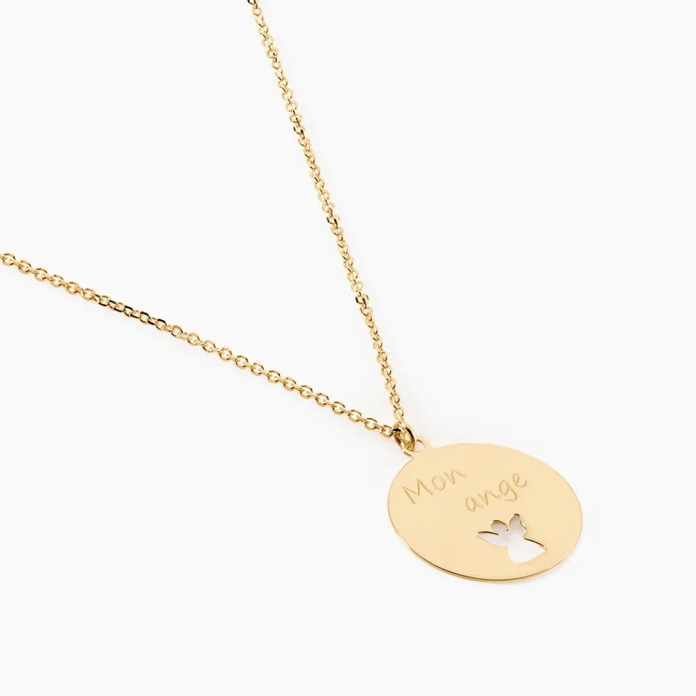 Marc Orian Colliers|Bijoux Enfant > Collier Omelia Message Or Jaune