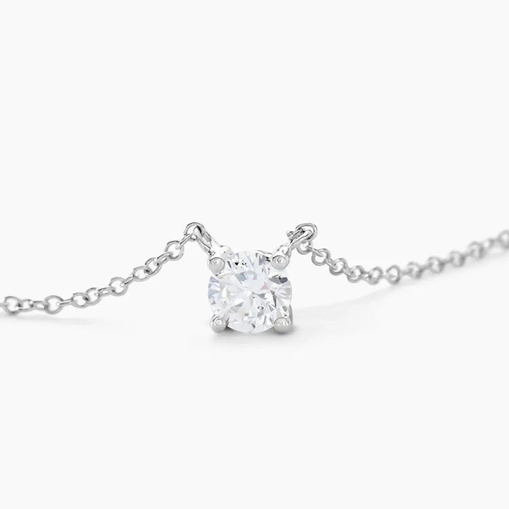 Marc Orian Colliers Diamant|Colliers > Collier One Or Blanc Diamant