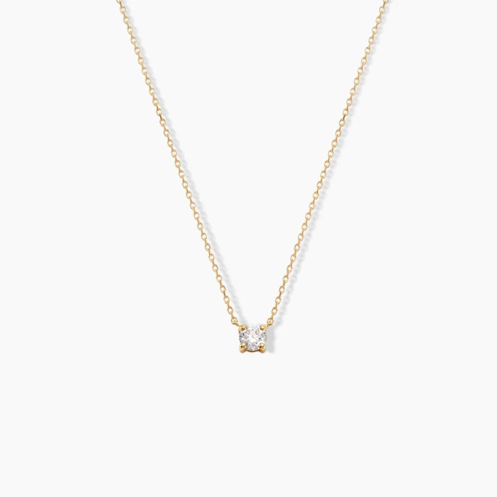 Marc Orian Colliers Diamant|Colliers > Collier One Or Jaune Diamant