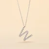 Collier Oran Or Blanc Diamant
