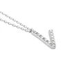 Collier Oran Or Blanc Diamant
