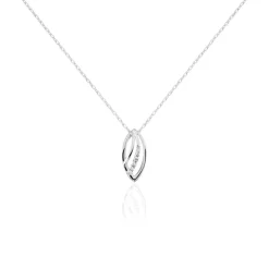 Collier Or Blanc Aatami Diamants