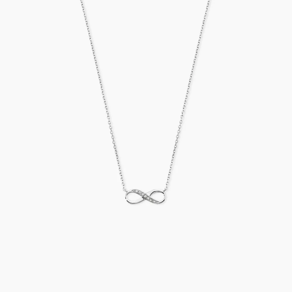 Marc Orian Colliers Diamant|Colliers > Collier Or Blanc Adrasteia Diamants